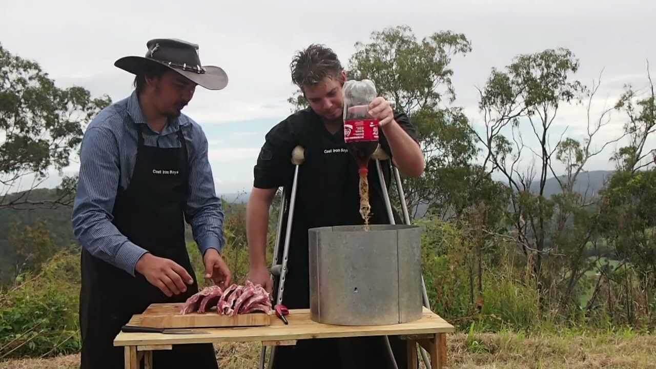 Coca-Cola and Smokey BBQ Spare Ribs - Cast Iron Boys
